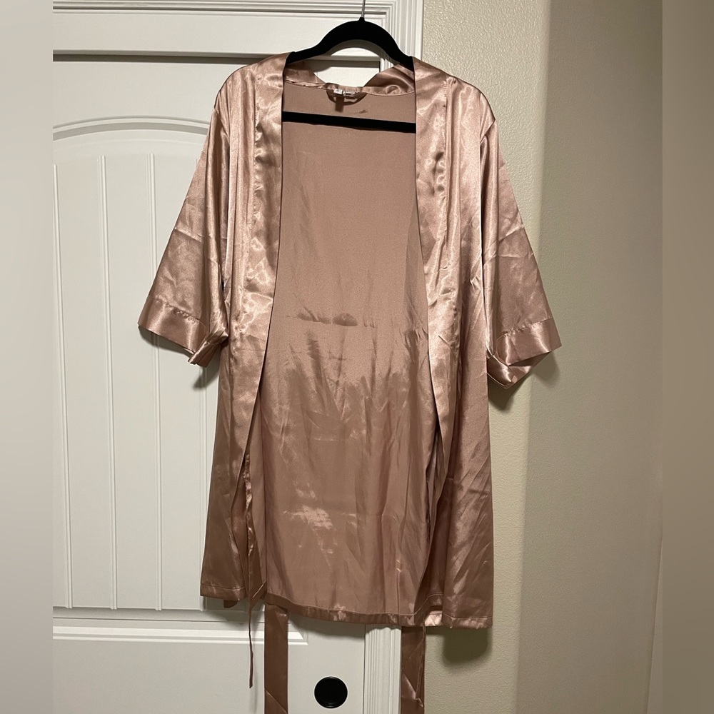 David’s Bridal Satin Robe